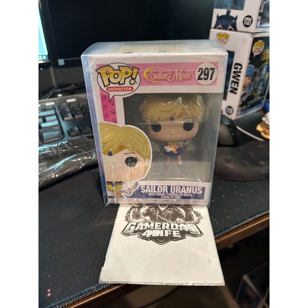 Funko Pop! Animation - Sailor Moon - Sailor Uranus # 297 in protector
